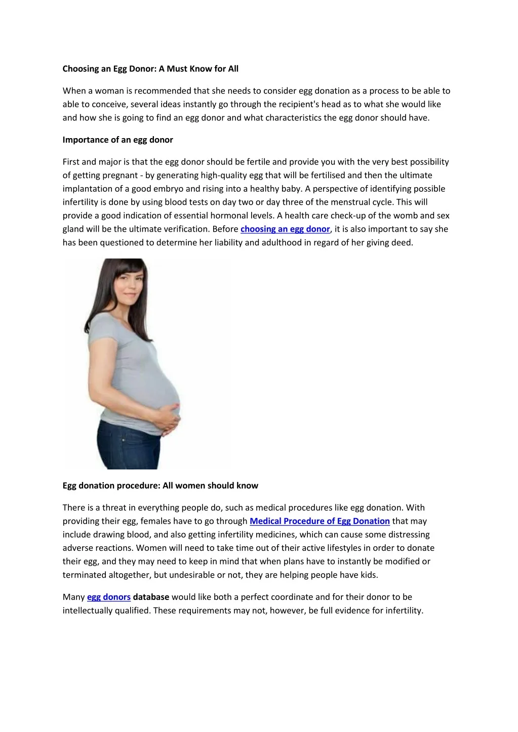 choosing an egg donor a must know for all