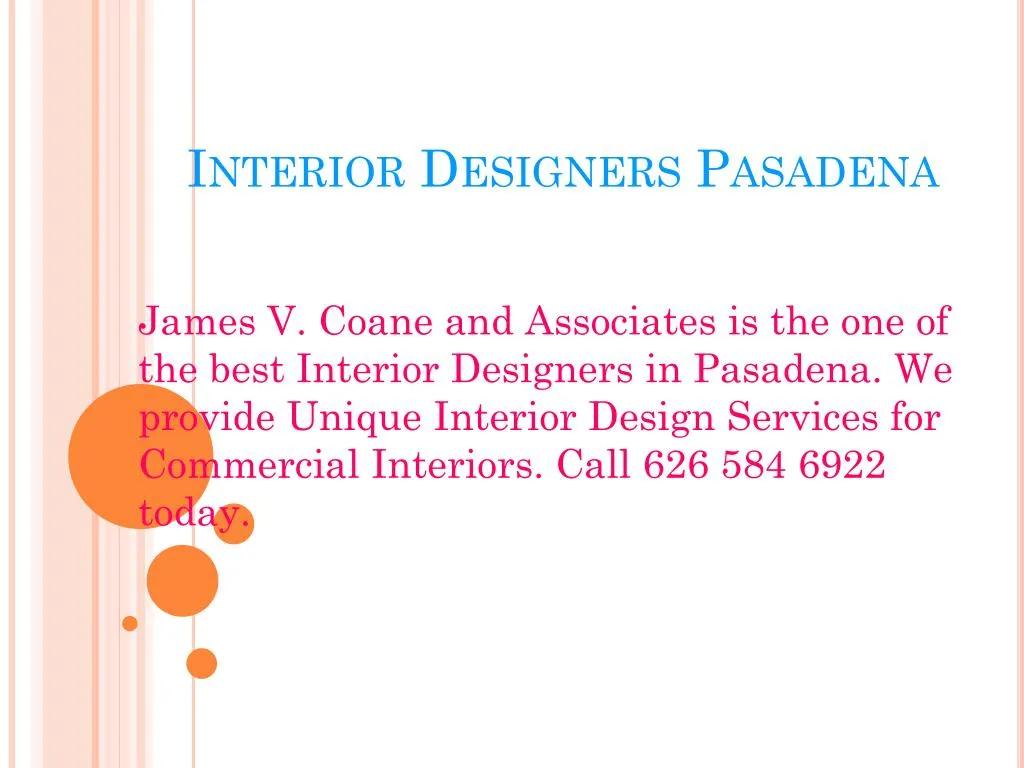 interior designers pasadena