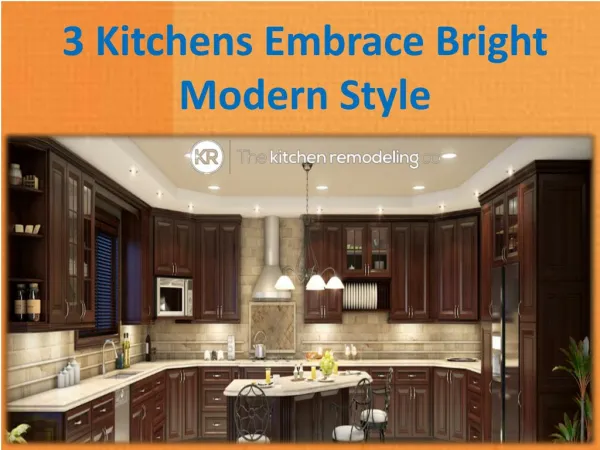 3 Kitchens Embrace Bright Modern Style