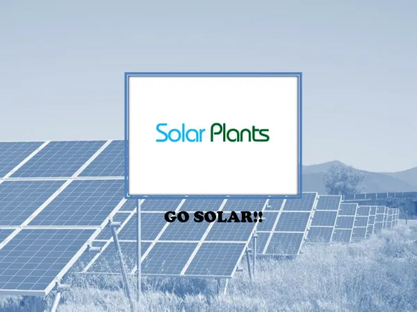Why Install Solar PV Systems?