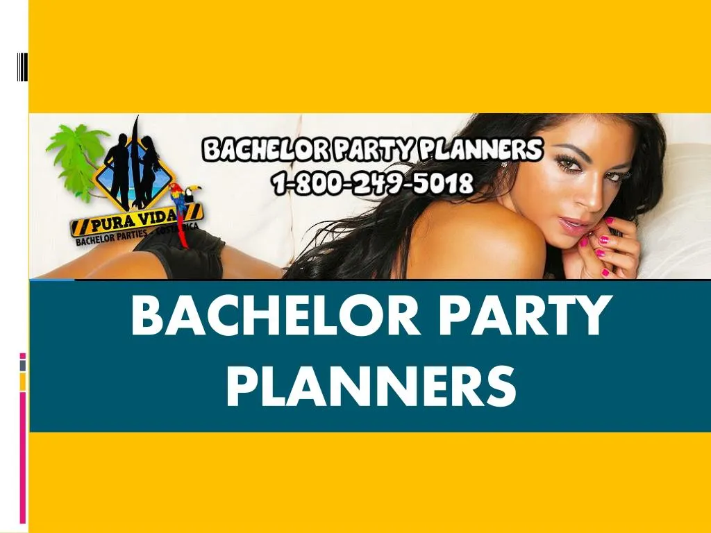 bachelor party planners