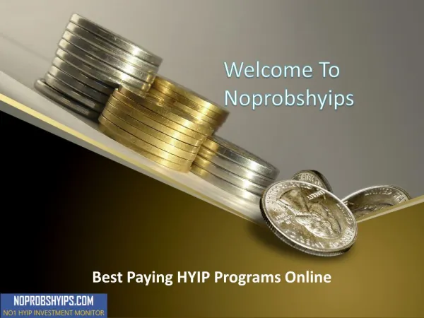 Best Paying Hyip Programs Online - Noprobshyips