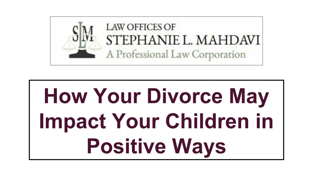 how your divorce may impact your children