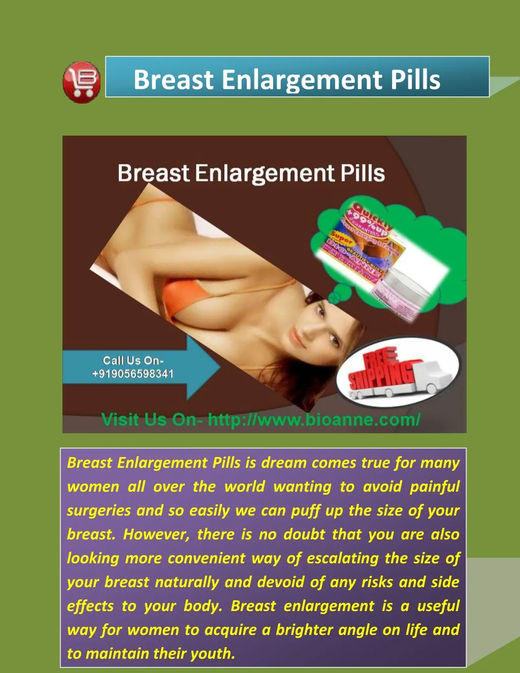 breast enlargement pills
