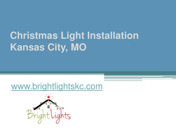 Christmas Light Installation Kansas City, MO - www.brightlightskc.com