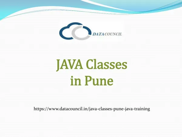 Best Java classes in pune | Software training institute in pune.