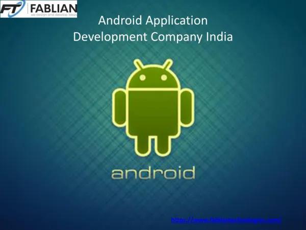 Android application-development-company-india