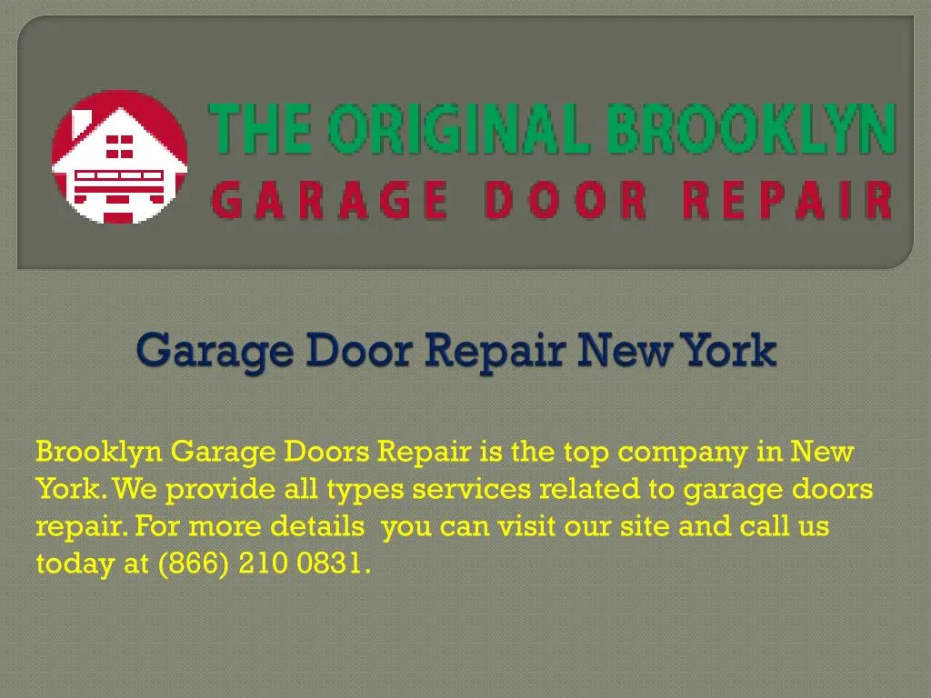 garage door repair new york