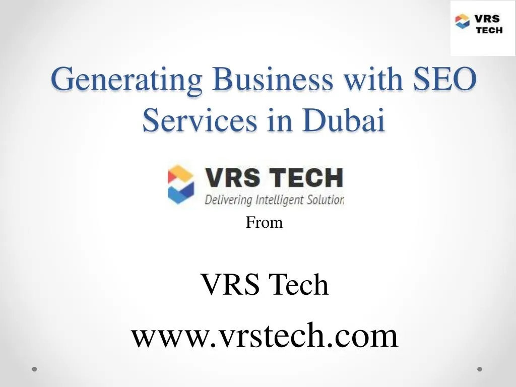 generating business with seo services in dubai