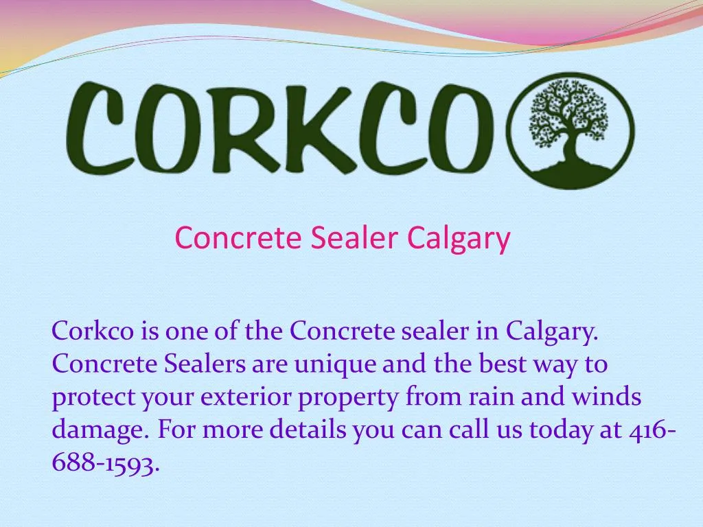 concrete sealer calgary