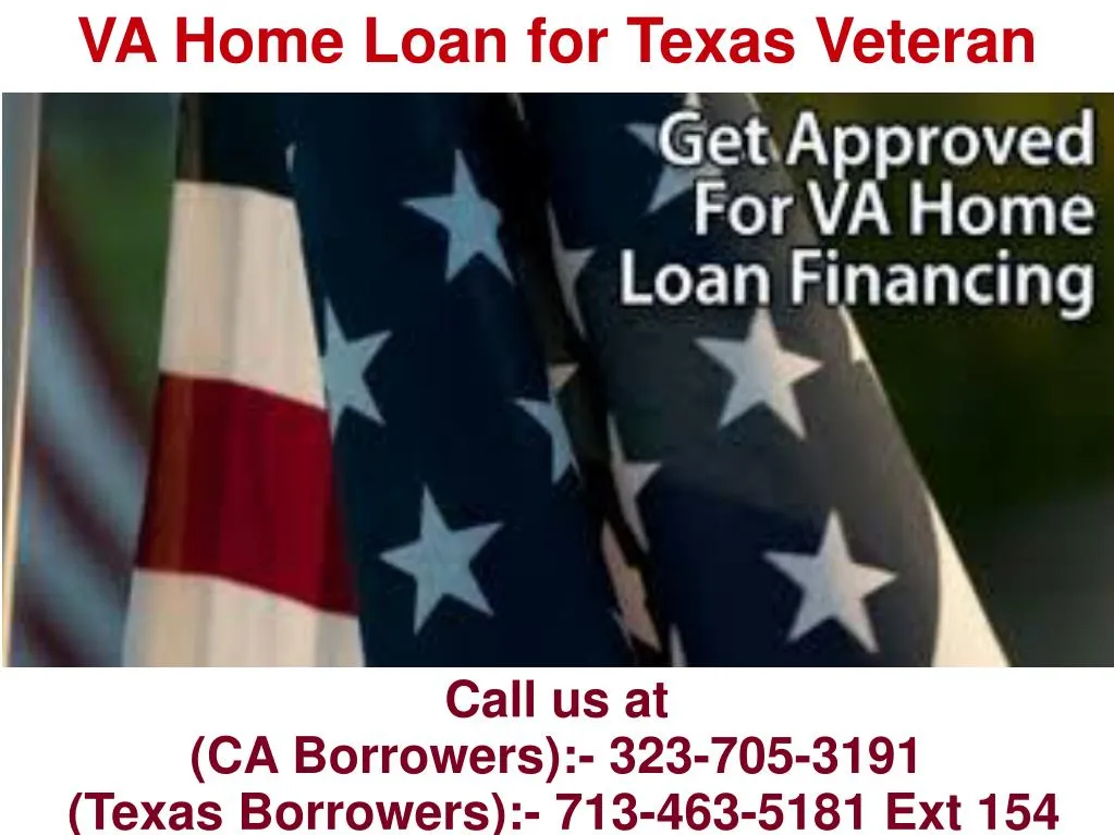 va home loan for texas veteran