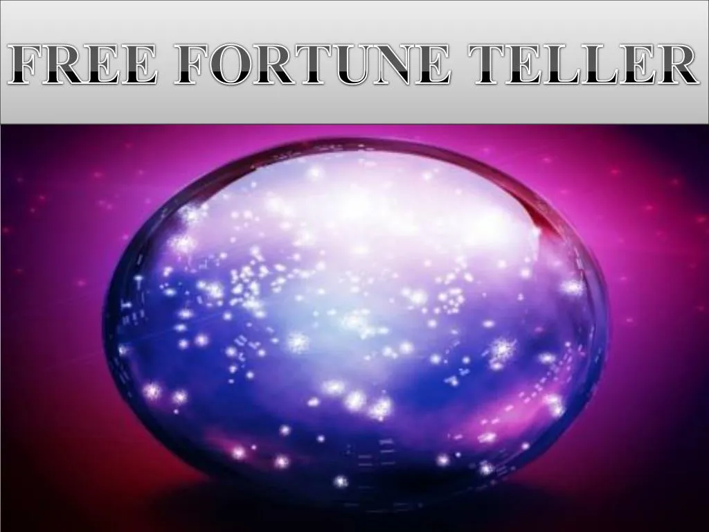 free fortune teller