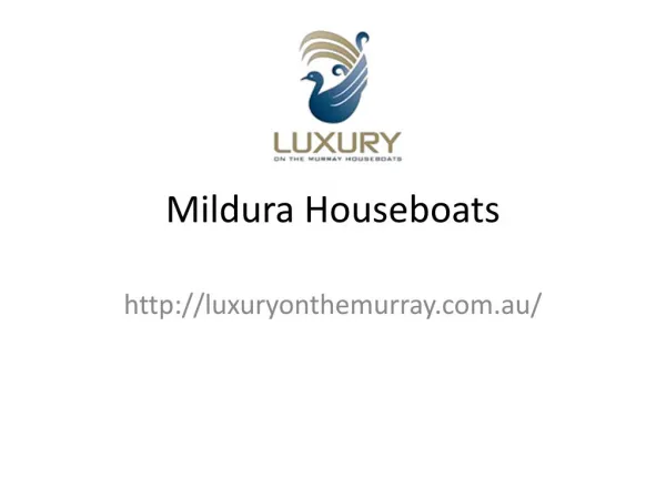 Mildura Houseboats | Rich River Houseboats