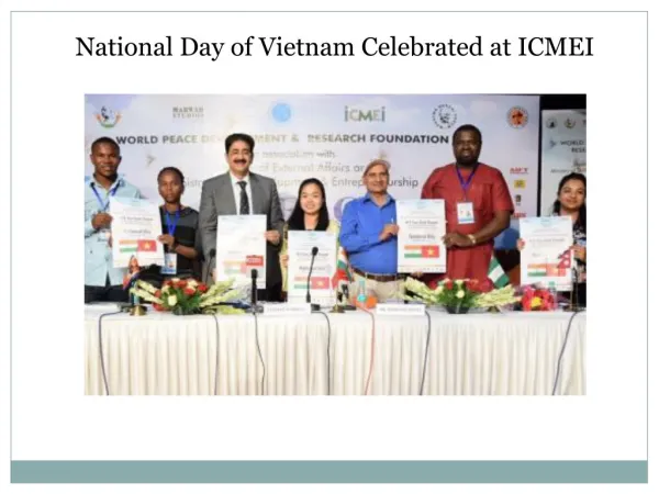 National Day of Vietnam Celebrated at ICMEI