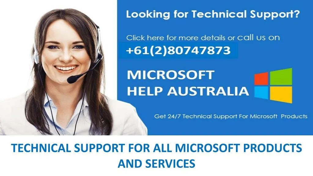 technical support for all microsoft products
