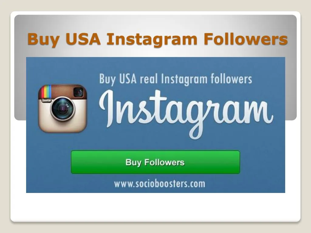 buy usa instagram followers
