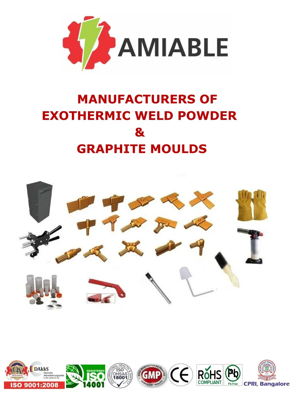 manufacturers of exothermic weld powder graphite