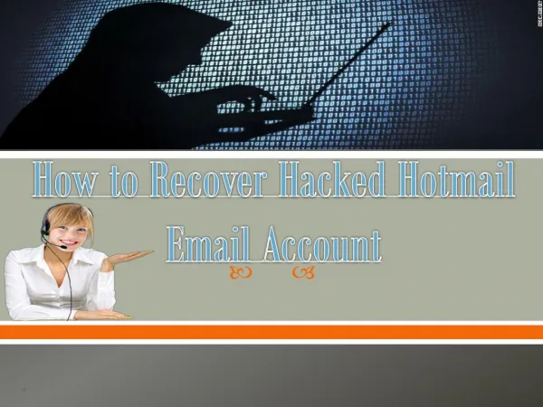 How to Recover Hacked Hotmail Email Account