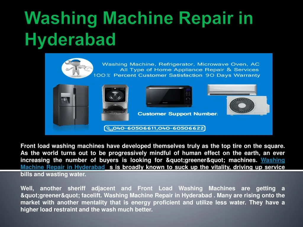 washing machine repair in hyderabad