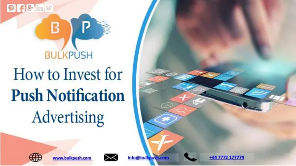 How to Invest for Push Notification Advertising