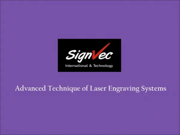 Laser Engravers Systems