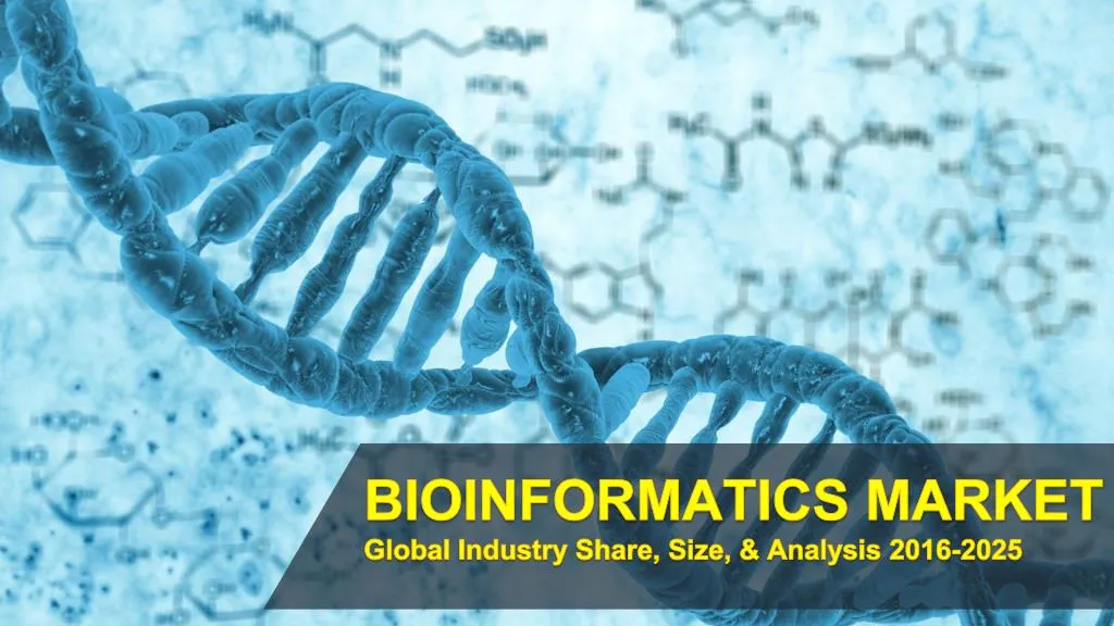 bioinformatics market global industry share size