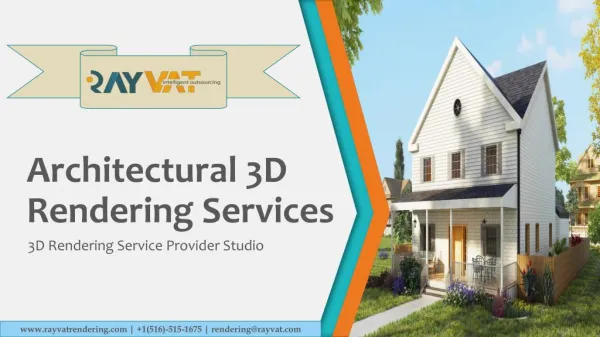 Architectural 3D Rendering Services | 3D Rendering Studio