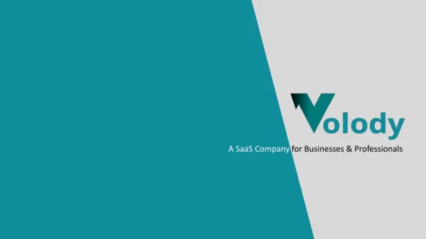 Volody provides software solutions for businesses and practicing professional