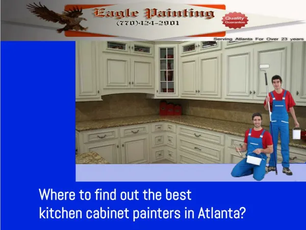 Where to find out the best kitchen cabinet painters in Atlanta?