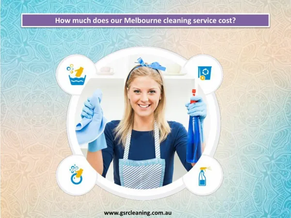 How much does our Melbourne cleaning service cost?