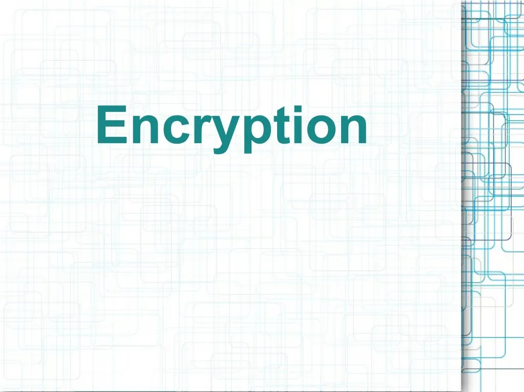 encryption