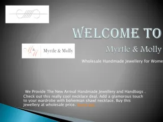 Wholesale Handmade Jewellery
