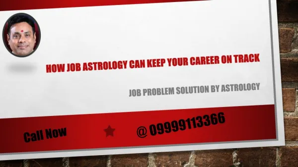 Job problem solution by astrology