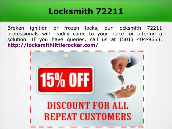 Locksmith in little rock
