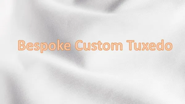 Bespoke Custom Tuxedo - Q CLOTHIER