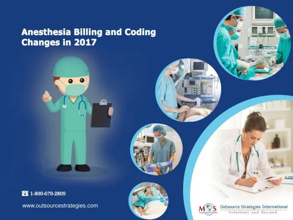 Anesthesia Billing and Coding Changes in 2017