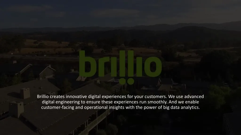 brillio creates innovative digital experiences