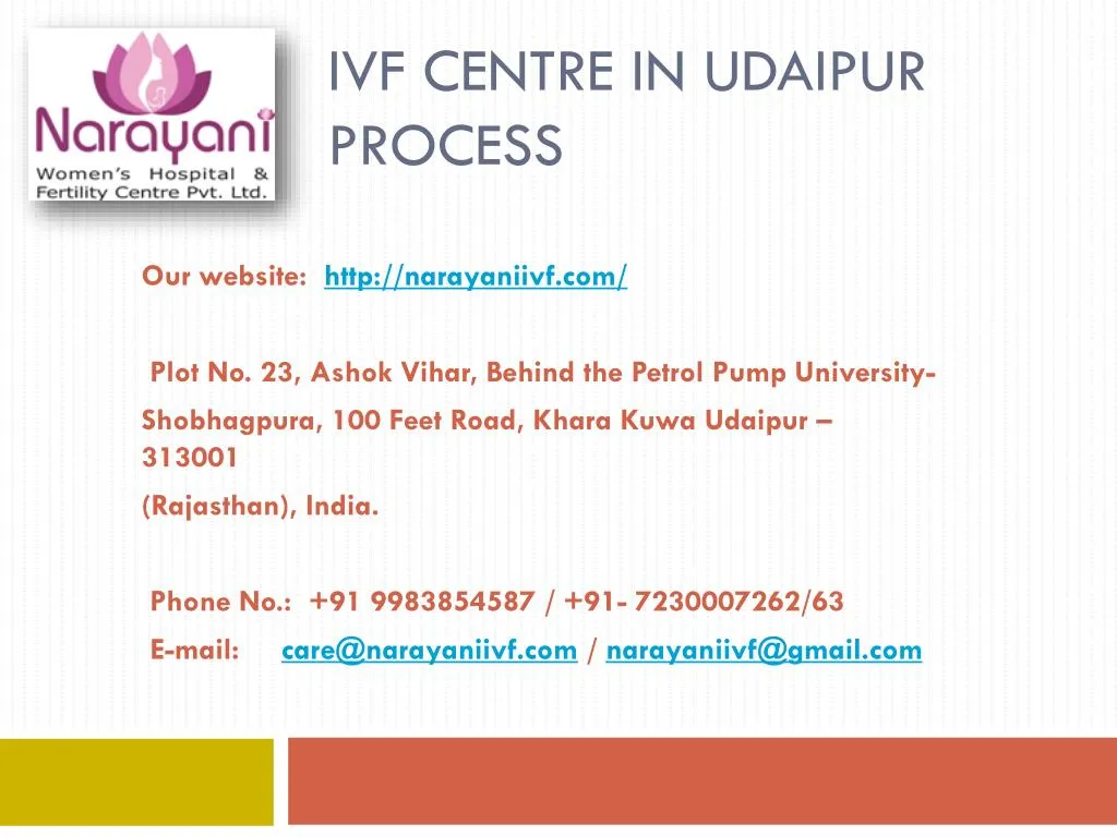 ivf centre in udaipur process