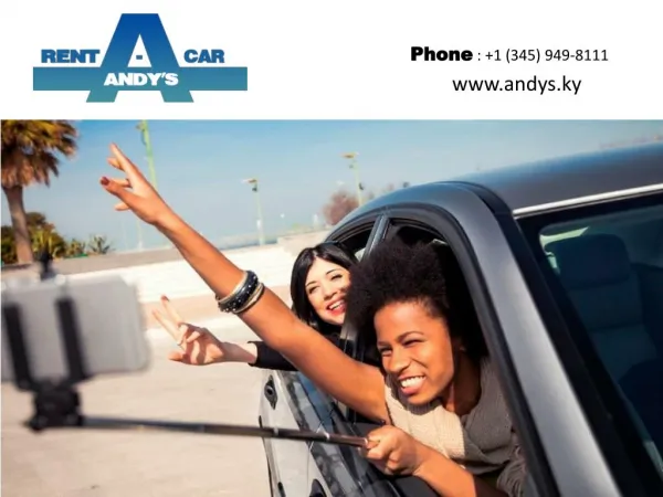 Discover the Cayman Islands seamlessly with Andy’s rent a car.