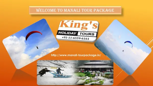 kings holiday tours- Manali Tour Package