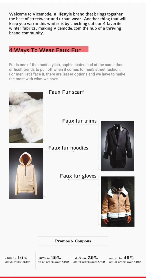 4 Ways To Wear Faux Fur