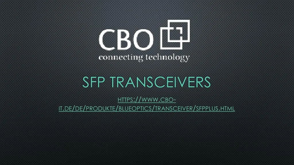 sfp transceivers
