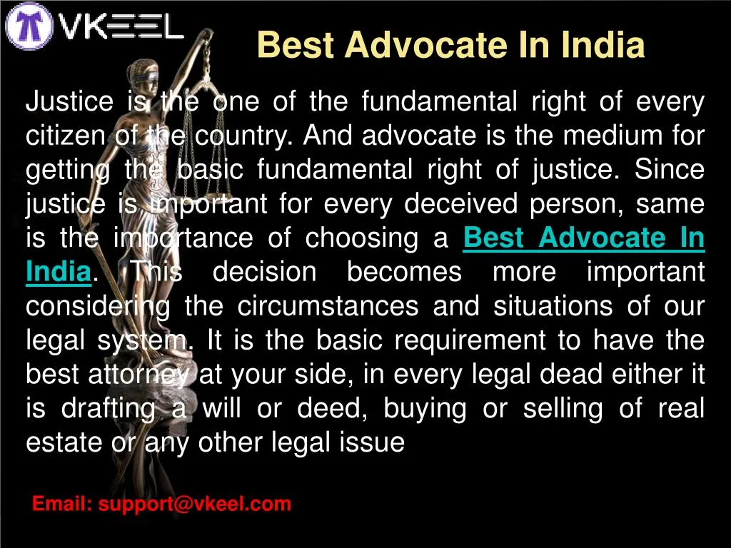 best advocate in india
