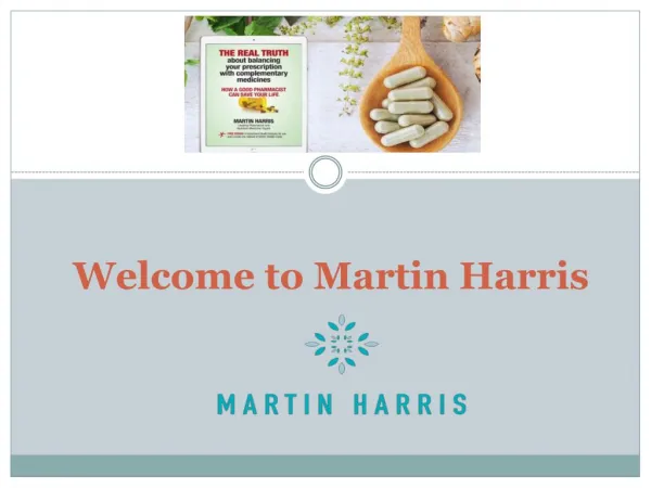 Martin Harris at Nutrition Medicine Clinic