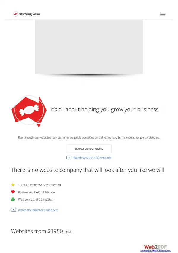 What Makes The Best Web Company?