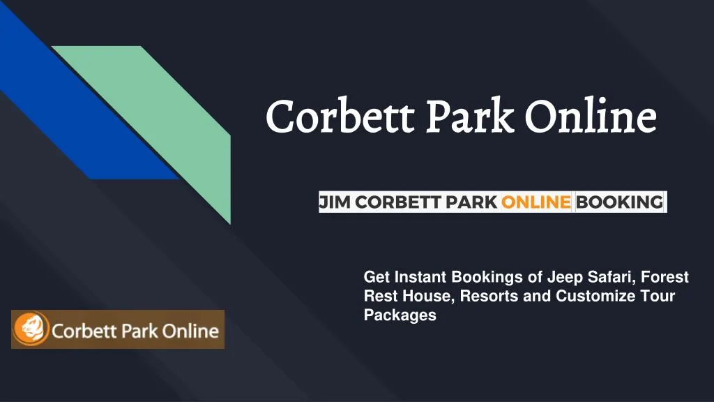 corbett park online