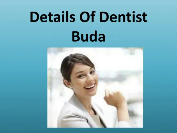 Details Of Dentist Buda