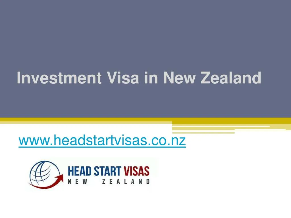 investment visa in new zealand