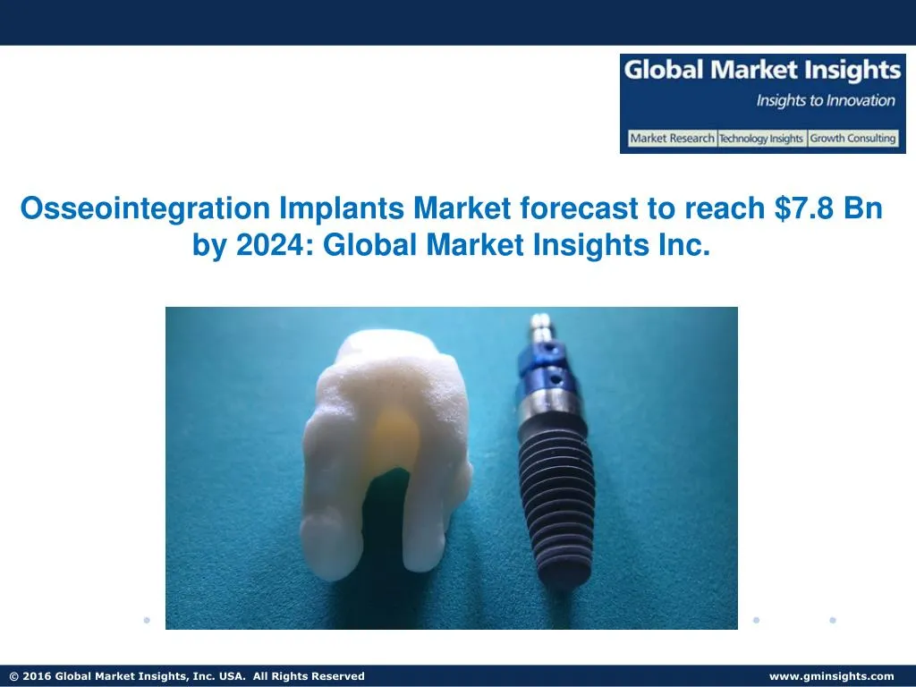 osseointegration implants market forecast