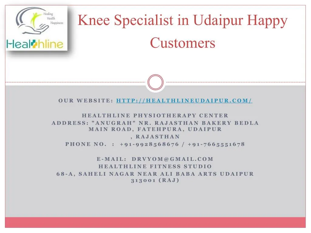 knee specialist in udaipur happy customers